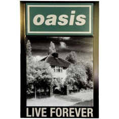 Oasis - Live Forever Single Magnet
