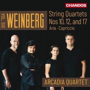 Mieczyslaw Weinberg - String Quartets, Vol. 6