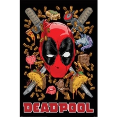 Movie Poster  - Deadpool (Chimichanga)  Poster 91,5 X 61 Cm