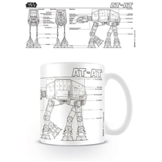 Star Wars - Star Wars (At At Sketch) Mug