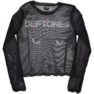 Deftones - Sphynx Lady Bl Mesh Crop