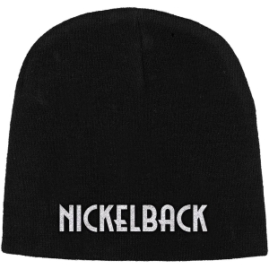 Nickelback - Unisex Beanie Hat: Logo (Black)
