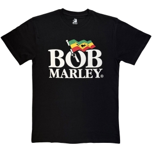 Bob Marley - Logo Mono Uni Bl T-Shirt