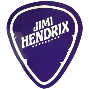 Jimi Hendrix - Plectrum Sticker