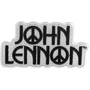John Lennon - Peace Logo Woven Patch