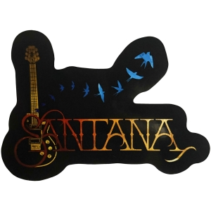 Santana - Guitar & Birds Sticker