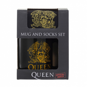 Queen - Logo Mug & Sock Set