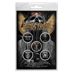 Rotting Christ - We Are The Damned Generation Button Badge Pack