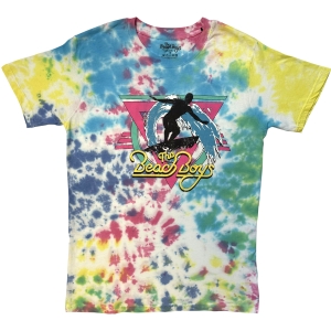 Beach Boys - Surfin Uni Wht Dipdye T-Shirt