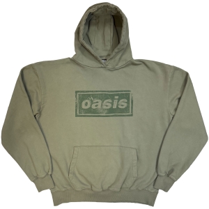 Oasis - Lino Logo Uni Green Hoodie