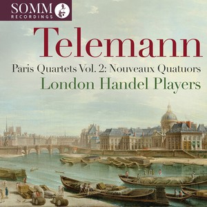 Telemann G P - Paris Quartets, Vol. 2 - Nouveaux Q