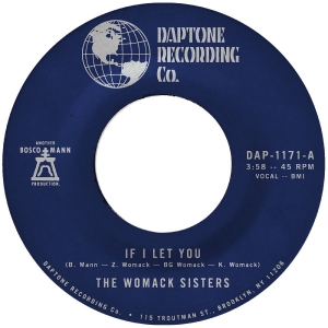 Womack Sisters The — If I Let You B/W If I Let You (Inst