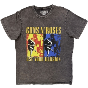 Guns N' Roses - Use Your Illusion Stone Wash Uni Char T-Shirt