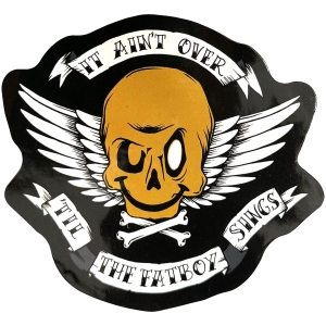 Fatboy Slim - Skull Sticker
