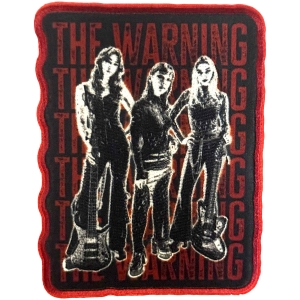 Warning - Stacked Woven Patch