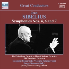 Sibelius - Symphonies Nos 4 / 6 / 7