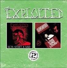 Exploited - Let's Start A War/Live And Loud!! in the group Minishops / The Exploited at Bengans Skivbutik AB (593808)