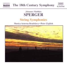 Sperger Johannes Matthias - String Symphonies