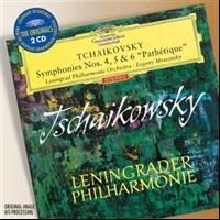 Tjajkovskij - Symfoni 4-6 Pathétique in the group CD / Klassiskt at Bengans Skivbutik AB (604003)