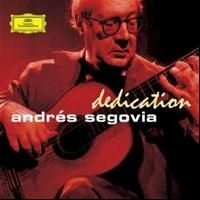 Segovia Andrés Gitarr - Dedication in the group CD / Klassiskt at Bengans Skivbutik AB (608284)