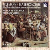 Telemann - Blåsarkonserter in the group CD / Klassiskt at Bengans Skivbutik AB (619457)