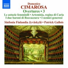 Cimarosa - Overtures Vol 3