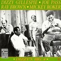 Gillespie/ Brown/ Pass/ Roker - Dizzy's Big 4 in the group CD / Jazz/Blues at Bengans Skivbutik AB (633678)