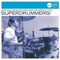 Blandade Artister - Superdrummers in the group CD / Jazz/Blues at Bengans Skivbutik AB (635755)