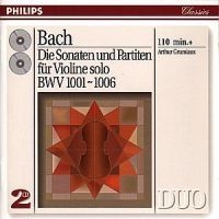 Bach - Sonater & Partitor För Soloviolin in the group CD / Klassiskt at Bengans Skivbutik AB (637504)