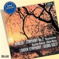 Mahler - Symfoni 2 Uppståndelsesymfoni in the group CD / Klassiskt at Bengans Skivbutik AB (642885)