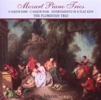 Mozart The Florestan Trio - Piano Trios (K496, 548 & 254) in the group CD / Klassiskt at Bengans Skivbutik AB (644864)