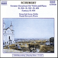 Schubert Franz - Sonatas For Violin & Piano