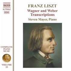 Liszt - Wagner And Weber Transcriptions