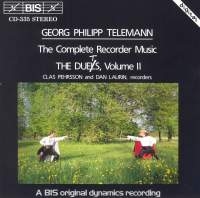 Telemann Georg Philipp - Complete Recorder Music Vol 2