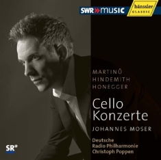 Hindemith / Honegger / Martinu - Cello Concertos