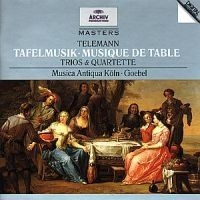 Telemann - Taffelmusik in the group CD / Klassiskt at Bengans Skivbutik AB (660473)