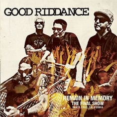 Good Riddance - Remain In Memory - The Final Show in the group CD / Pop-Rock at Bengans Skivbutik AB (666399)