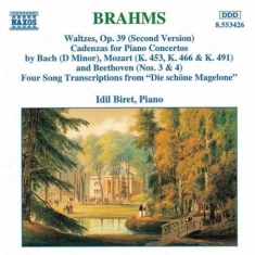 Brahms Johannes - Waltzes/Cadenzas