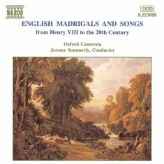 Various - English Madrigals & Songs