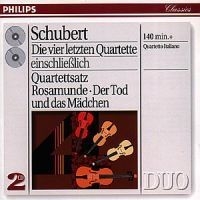 Schubert - Stråkkvartett 12-15 in the group CD / Klassiskt at Bengans Skivbutik AB (688877)