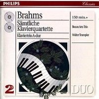 Brahms - Pianokvartetter Samtl in the group CD / Klassiskt at Bengans Skivbutik AB (689723)