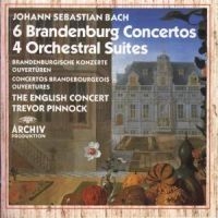 Bach - Brandenburgkonsert 1-6 + Uvertyrer in the group CD / Klassiskt at Bengans Skivbutik AB (690662)