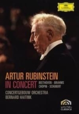 Rubinstein Artur Piano - In Concert - Beethoven/Brahms in the group OTHER / Music-DVD & Bluray at Bengans Skivbutik AB (887939)