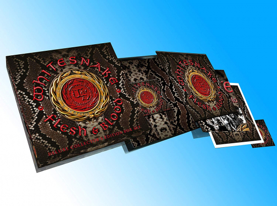 Whitesnake Flesh Blood Cd Dvd 2lp Numbered