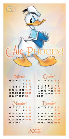 Calendrier Classic Mickey Mouse 2024