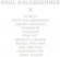 Kalkbrenner Paul - X Kalkbrenner Paul - X