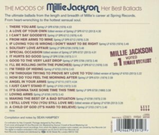 Jackson Millie - Moods Of Millie Jackson: Her Best B