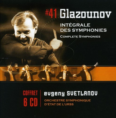 Evgeny Svetlanov - Glazounov : Symphonies Nos 1-8