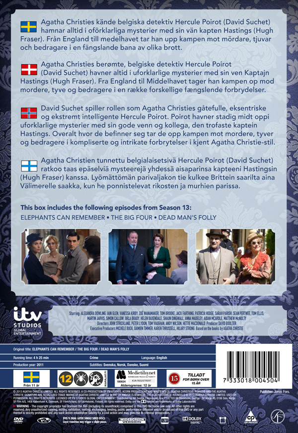Movie - Poirot Box 15