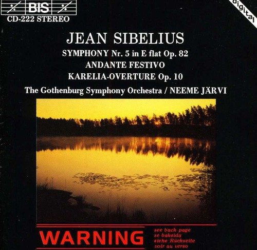 Sibelius Jean - Symphony 5 /Andante Fest /Kare